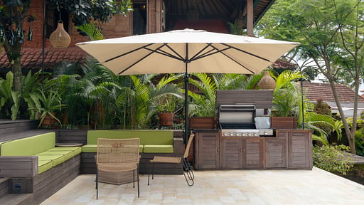 Rumah Melati Estate BBQ equipment