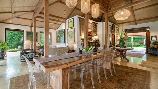 Rumah Melati Estate Dining area