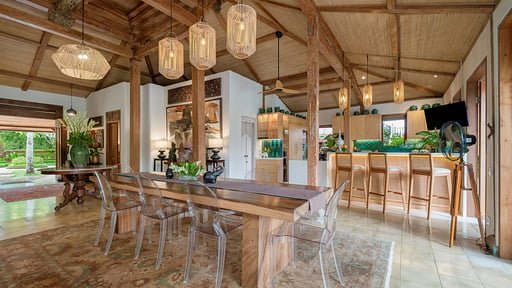 Rumah Melati Estate Dining area