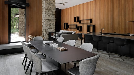 RURA Hakuba Chalet Dining area
