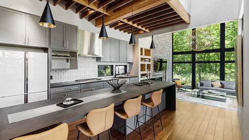 Rusutsu Chalet Sirius Two Kitchen