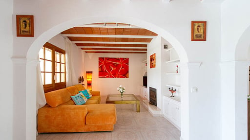 Villa Sa Carroca Woonkamer