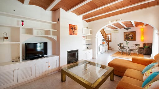 Villa Sa Carroca Woonkamer