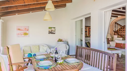 Sa Marina House Dining area