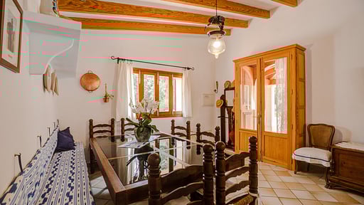 Sa Rota de Ca'n Blanc Dining area