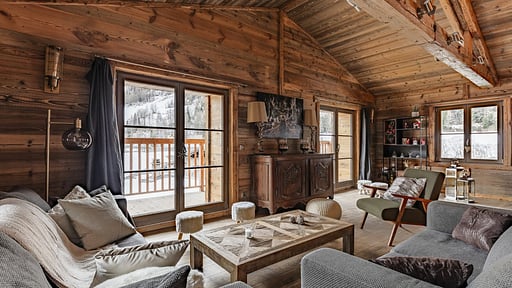 Chalet Sachette Living room