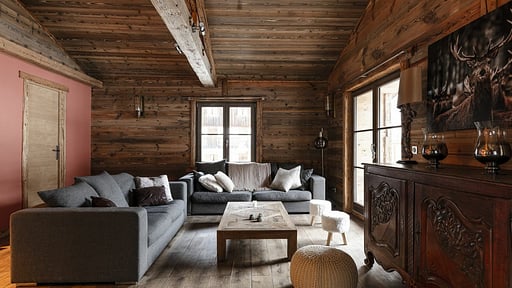 Chalet Sachette Living room