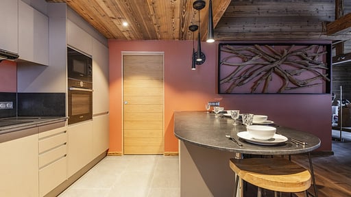 Chalet Sachette Kitchen