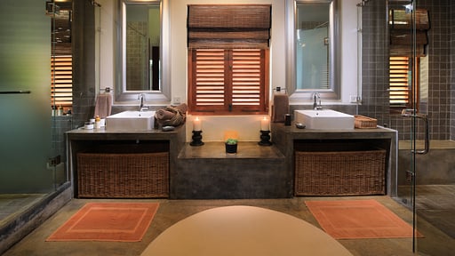 Saffron and Blue Villa Bedroom 1