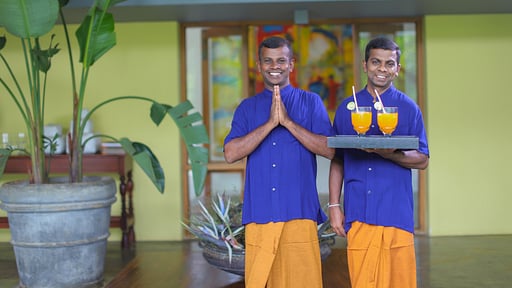 Saffron and Blue Villa Villa staff