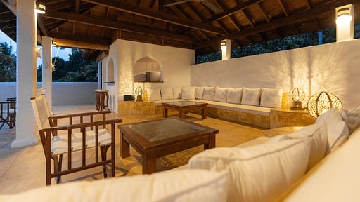 Saffron House Rooftop lounge