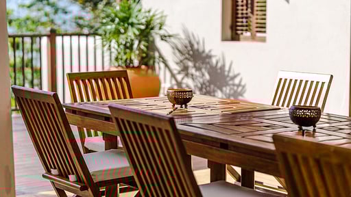 Saffron House Dining area