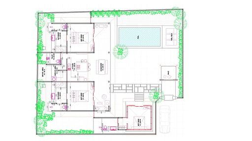 Sahana Villas Floor plan