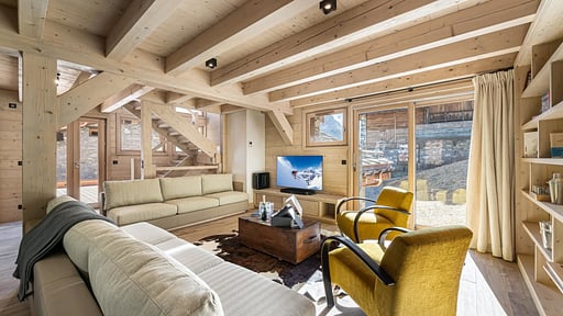 Chalet Saint Joseph Living room