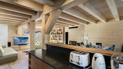 Chalet Saint Joseph Kitchen