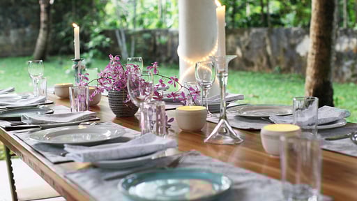 Sakara House Dining area