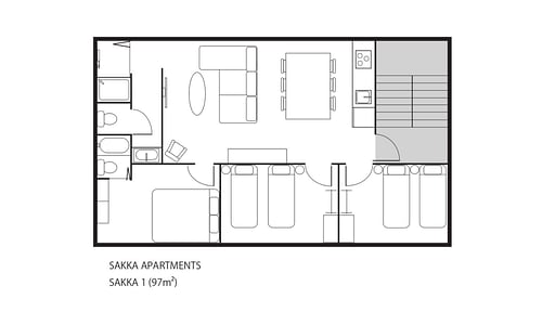 Sakka Apartments Floor plan