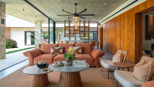 Salt Villa Canggu Living room