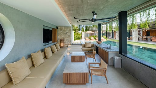 Salt Villa Canggu Terrace/Veranda