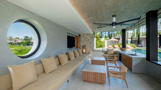 Salt Villa Canggu Terrace/Veranda