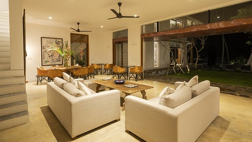 Villa Salt Water Woonkamer