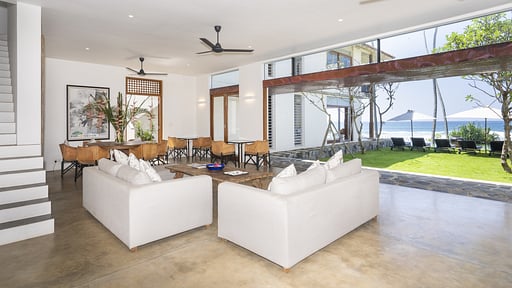 Villa Salt Water Woonkamer