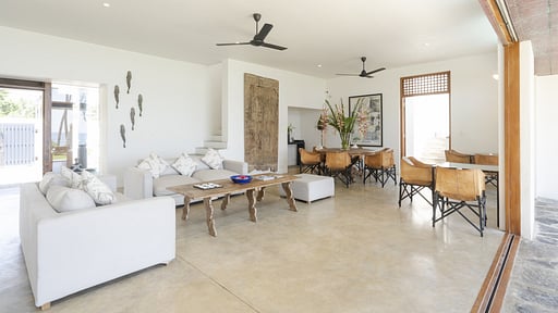 Villa Salt Water Woonkamer