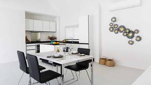 Sam-kah Villa Jade Обеденная зона