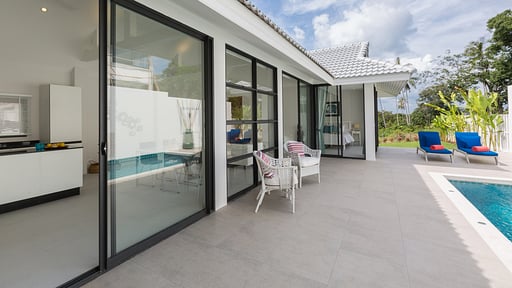 Sam-kah Villa Jade Терраса/веранда