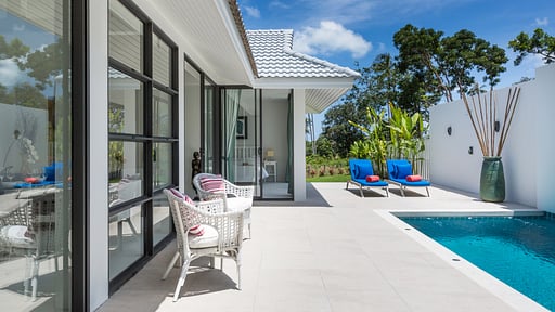 Sam-kah Villa Jade Терраса/веранда