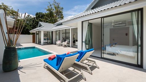 Sam-kah Villa Jade Терраса/веранда