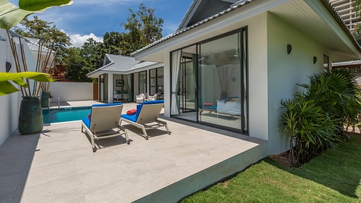 Sam-kah Villa Jade Терраса/веранда