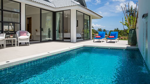 Sam-kah Villa Jade Бассейн