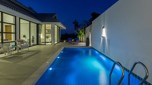 Sam-kah Villa Jade Бассейн