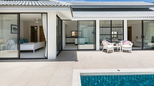 Sam-kah Villa Jade Терраса/веранда