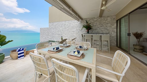 Samrong Beach Villa Dining area 2