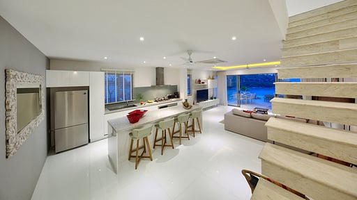 Samrong Beach Villa Dining area