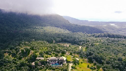 Samui Ridgeway Villa Drone pictures