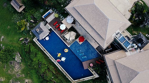 Samui Ridgeway Villa Drone pictures