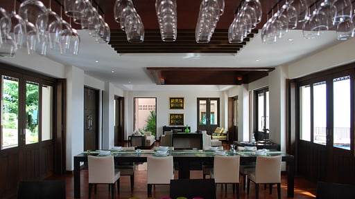 Samui Ridgeway Villa Dining area