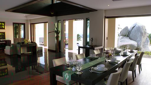 Samui Ridgeway Villa Dining area
