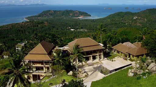 Samui Ridgeway Villa Drone pictures