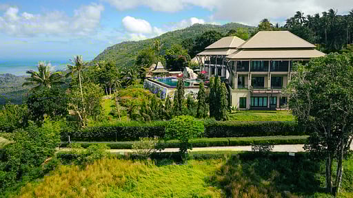 Samui Ridgeway Villa Drone pictures