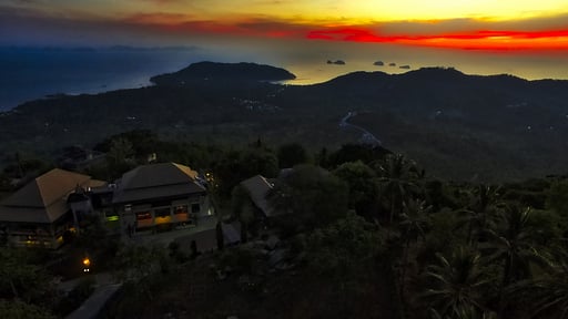 Samui Ridgeway Villa Drone pictures