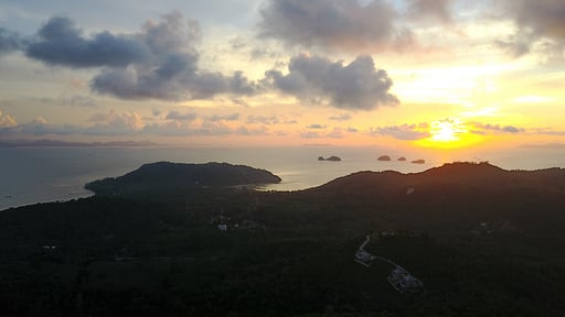 Samui Ridgeway Villa Drone pictures
