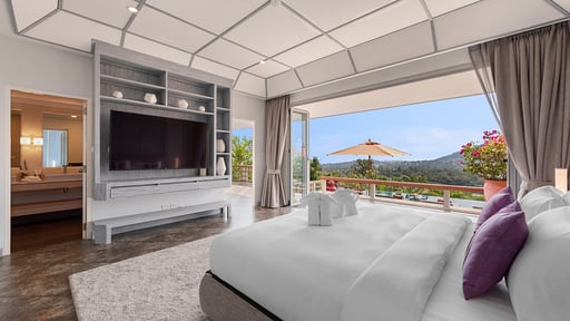 Samui Summit Villa Bedroom 1