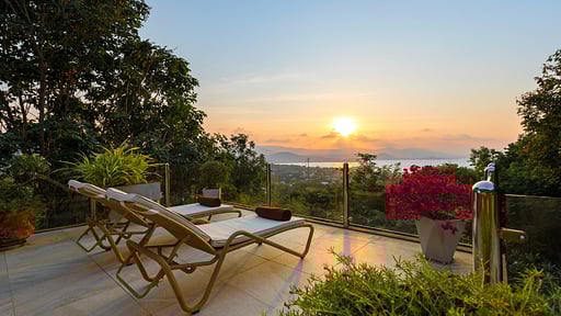 Samui Summit Villa Terrace/Veranda