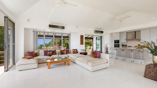 Samui Summit Villa Living room