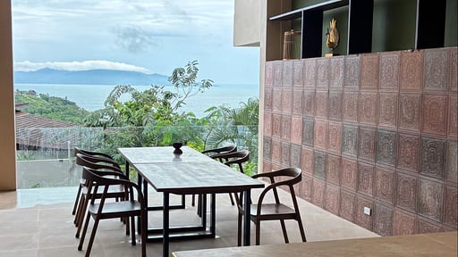 Samui Y Villa Dining area