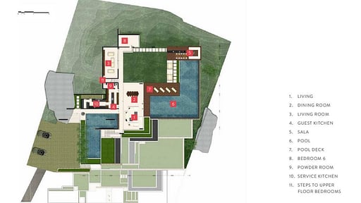 Villa Samujana Neung Схема помещений